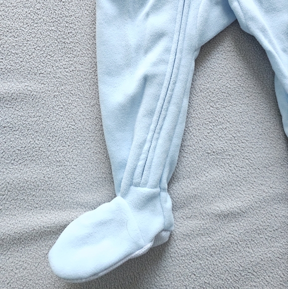 Carter's | Fleece Footed Onesie Pajama - Picture 4 of 6